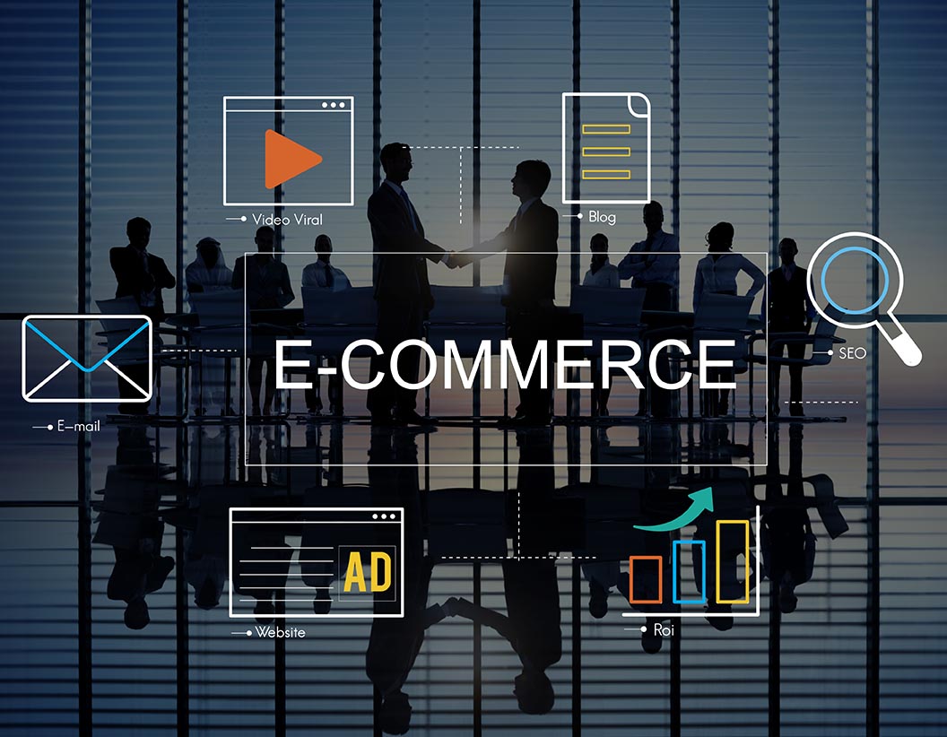 Social Media Advertisement Connection Concept
